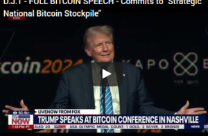 Discurso Donald Trump BTC