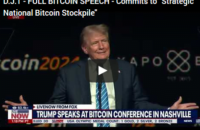 Discurso Donald Trump BTC