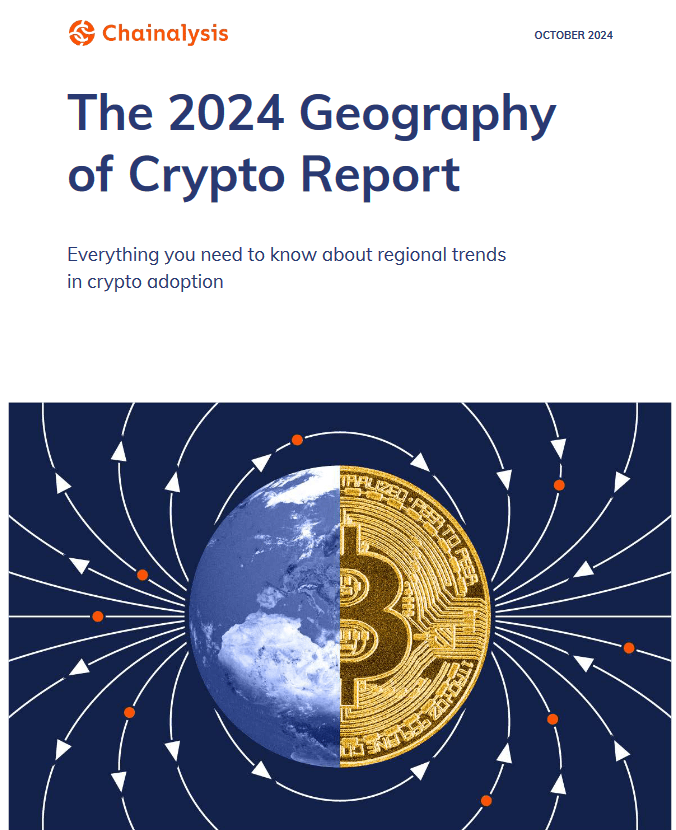 Venezuela en el Chainanalysis en el Geography Crypto Report 2024
