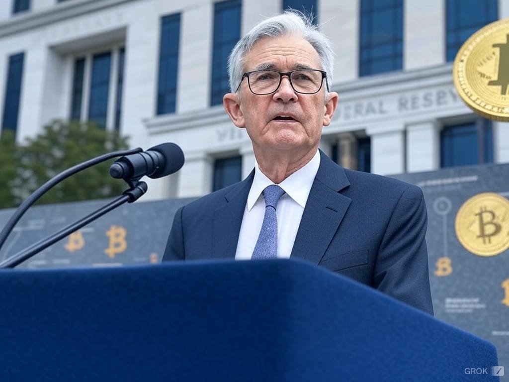 jerome powell by grok