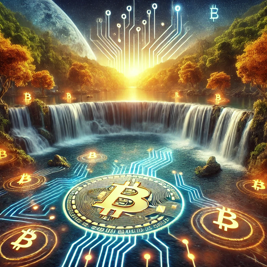 Analogía de Cascada de Michael Saylor sobre Bitcoin