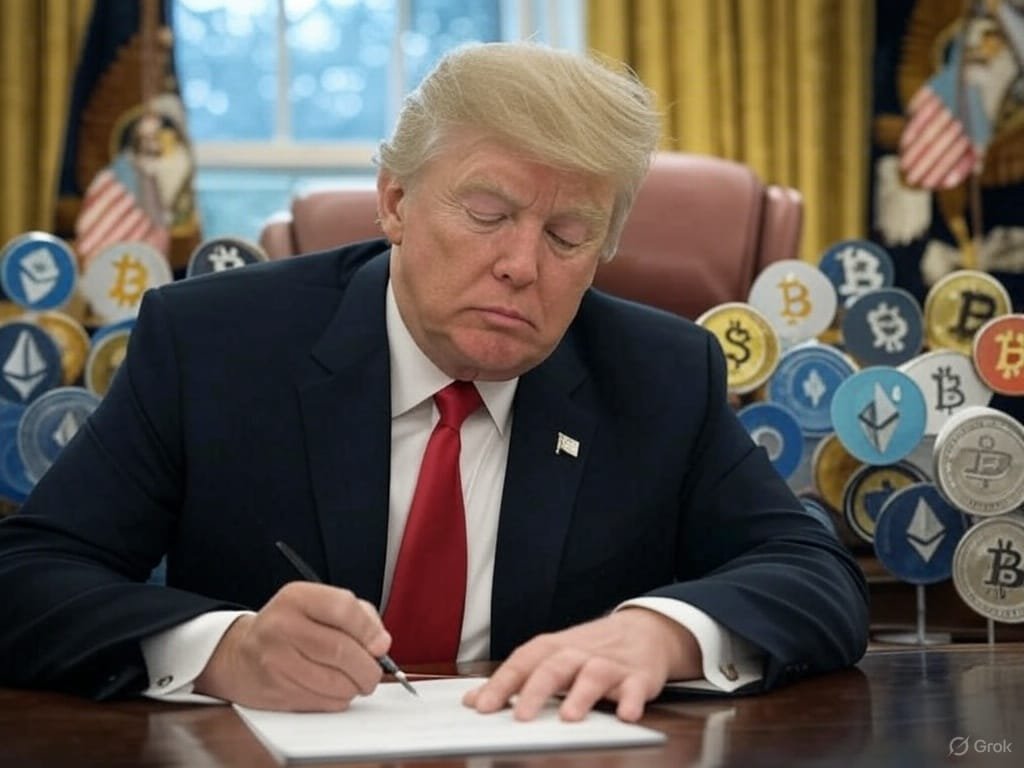 Informe: El decreto de Donald Trump declarando Bitcoin y otras criptomonedas como reserva federal