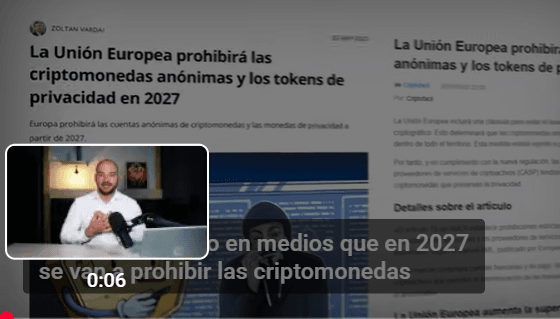 La Prohibición de las Criptomonedas Privadas en la Unión Europea