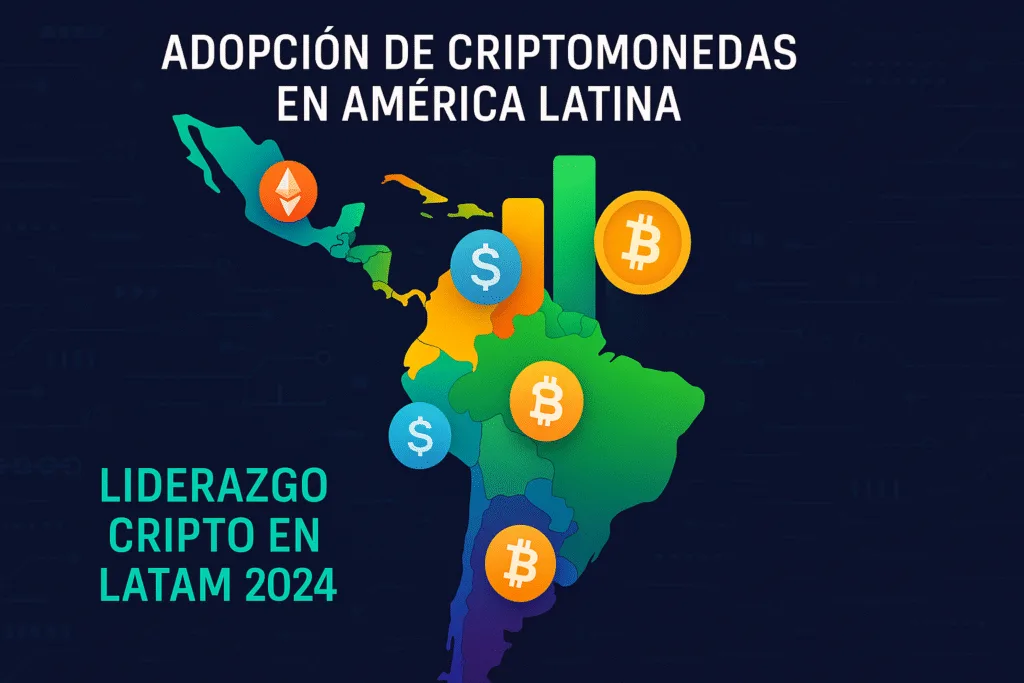 Argentina y Brasil lideran la adopción de criptomonedas en América Latina en 2025