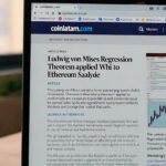Teorema de Regresión de Ludwing Van Mises aplicado a Ethereum