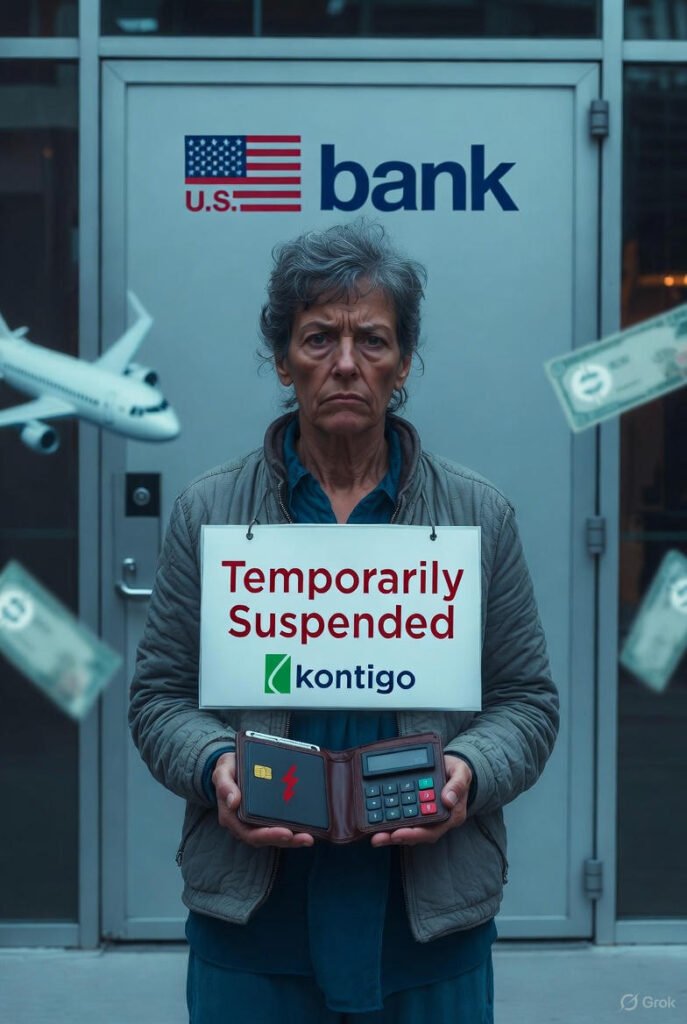 Kontigo suspende temporalmente cuentas en EE. UU.