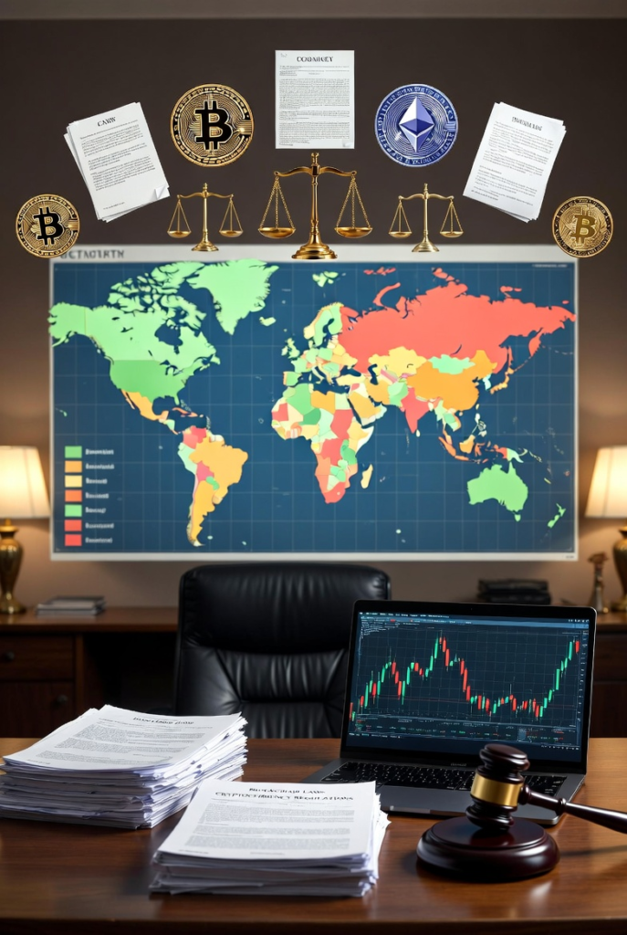 Situación jurídica de las criptomonedas a nivel global